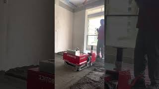 Precise Floor Concreting - Concrete Leveling with a Leveling Machine #shorts