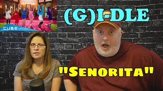 Couple's First-Time Reaction to (G)I-DLE "Senorita" M/V