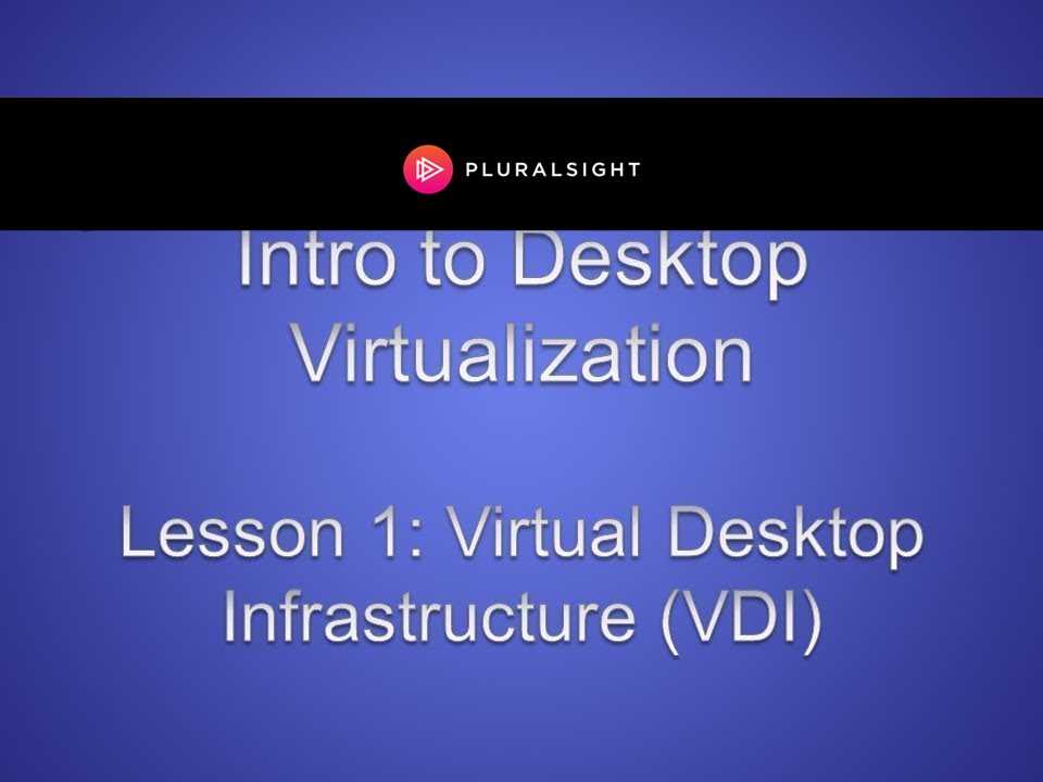Virtual Desktop Infrastructure (VDI) - YouTube