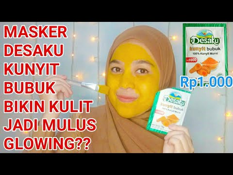 Review Desaku Masker Kunyit Bubuk Testimoni Pertama Kali