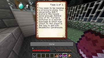 TWG: Minecraft Adventure Map - Deadlock EP.1