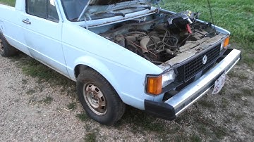 VW Rabbit diesel, first startup in approx 10 years