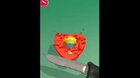 Asmr playing the soap cutting app