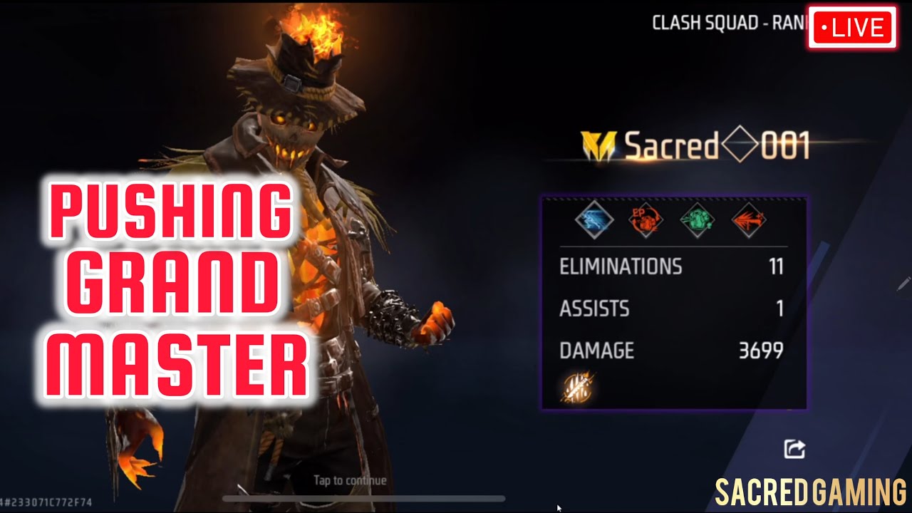 Unforgettable Free Fire Grandmaster Journey - YouTube