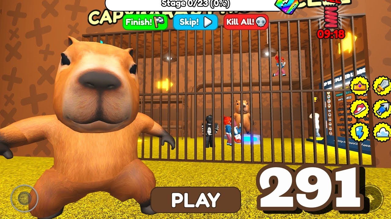 CAPYBARA'S Barrys Prison Run Gameplay 291 Roblox - YouTube
