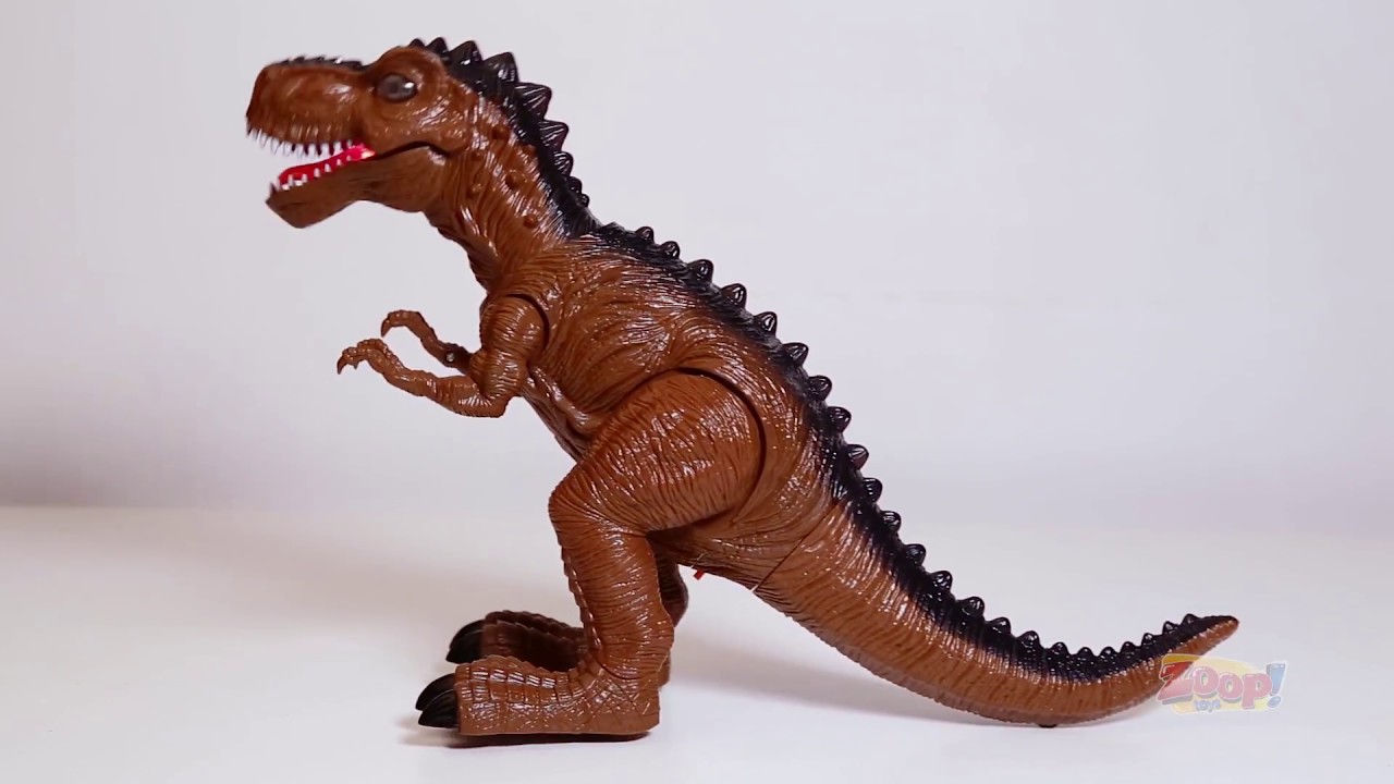 dinossauro t rex c luzes e som zoop toys - Busca na Butiello