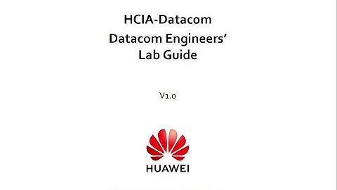 HCIA V1.0 DATACOMM LAB 1