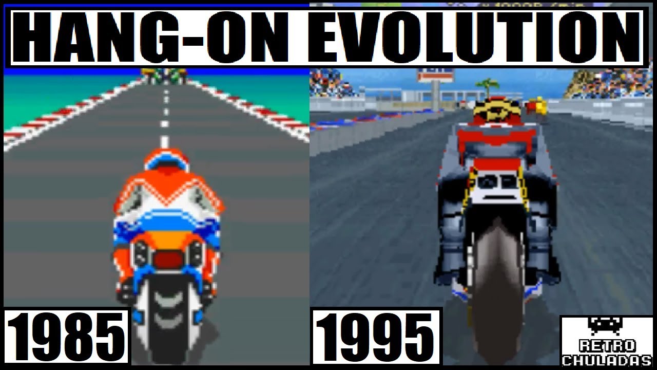 Hang-On 🚲 Video Game Evolution (1985 - 1995) ⏲️ Hang-On | Evolucion del Videojuego