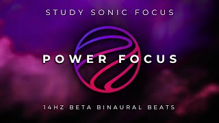 Power Focus  14Hz Beta Waves to Unlock Focus and Elevate Concentration (Remaster)