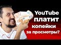 Сколько зарабатывают на youtube | Сколько ютуб платит за 1000 просмотров