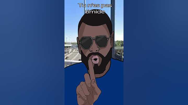 Sois pas timide, MAITRE GIMS (animation)