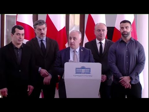 \'ხალხის ძალა\' - ბრიფინგი \'უცხოური გავლენის აგენტების შეახებ\' კანონპროექტთან დაკავშირებით