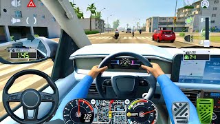 🚖 First Person Taxi Driving Gameplay - Crowded City Roads, Traffic Signals & Close Call Moments 🔥 screenshot 5