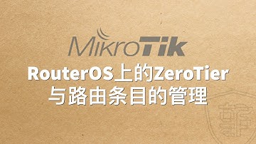 74. RouterOS上的ZeroTier配置与路由条目的管理