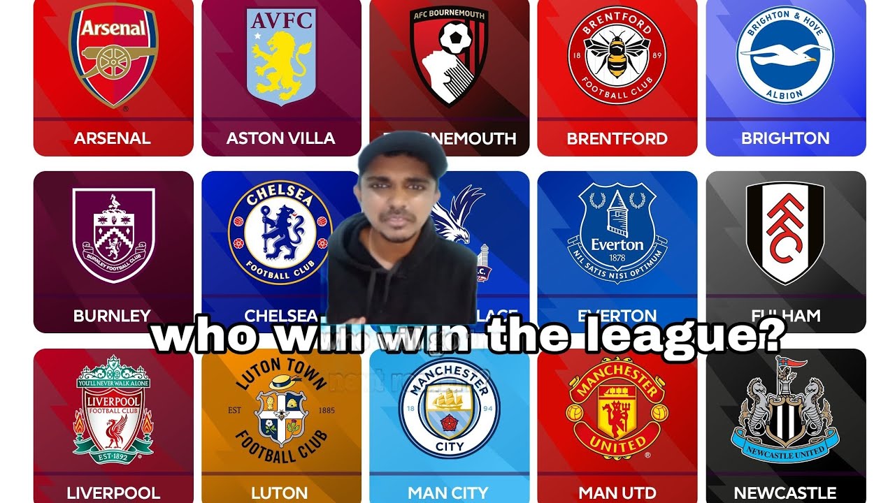 Premier league standings predictions! YouTube