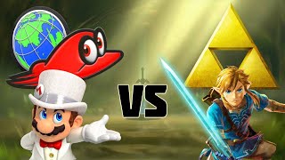 Legend of Zelda Breath of the Wild vs. Super Mario Odyssey