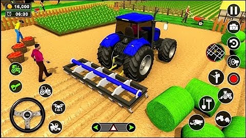 Drive Modern Tractor Farming Game Simulator 3D - New Child Android Game 2025 - Android Game Part #3