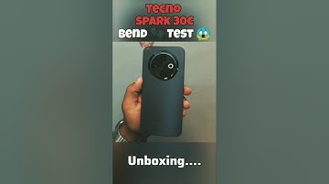 tacno spark 30c bend 🧤 test 🤯💥#shorts#vairlvideo