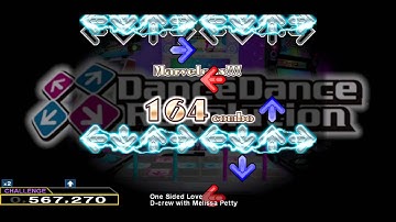 【DDR 2014】 One Sided Love [DOUBLE CHALLENGE] (譜面確認+クラップ)