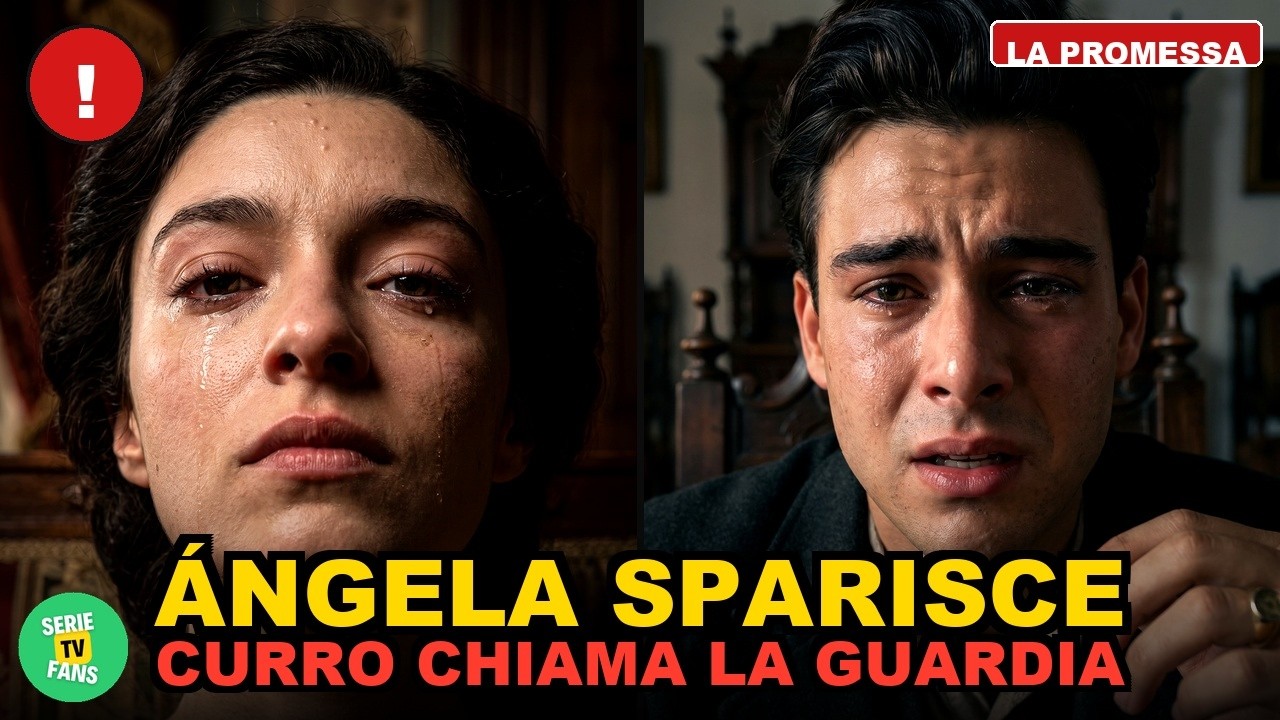 La Promessa, Ángela sparisce nel nulla: Curro porta la Guardia Civil alla tenuta e Lorenzo finisce sotto torchio
