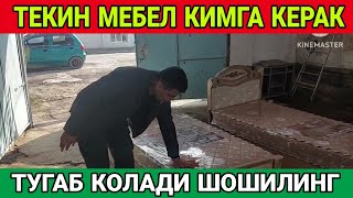 МЕБЕЛ ТАРКАТИШНИ БОШЛАДИК....