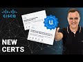 New cisco cloud certifications