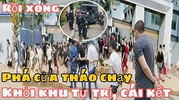 Cảnh các công an, điện lực, thuế, tung cửa trốn chạy tán loạn ở khu tự trị Campuchia 