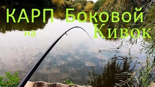 БОКОВОЙ КИВОК Ловля на боковой кивок карпа и белого амура на горох Рыбалка осенью и летняя мормышка