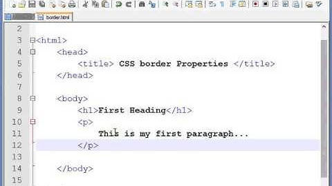 CSS tutorial for beginners - CSS border properties video lecture-15