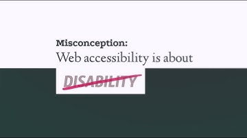 Web accessibility, what does it all mean?