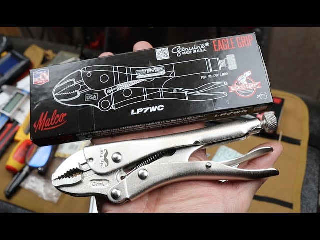 NEW Eagle Grip Locking Pliers Made in the USA Pliers are BACK! 