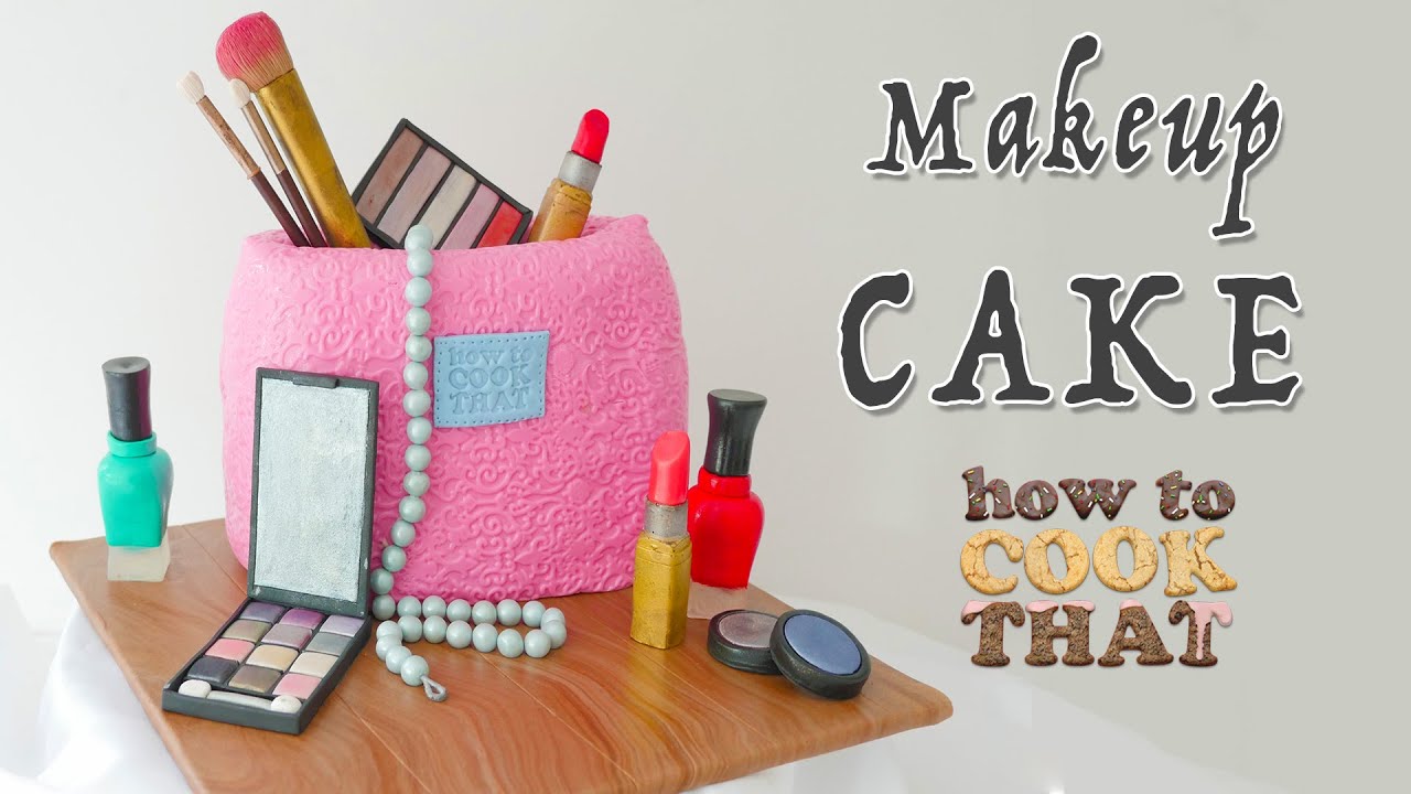 MAKEUP CAKE How To Cook That Ann Reardon make up birthday cake