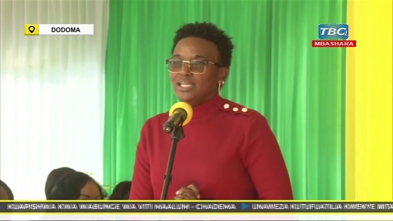 KAULI YA HALIMA MDEE KWA MARA YA KWANZA BAADA YA KUCHAGULIWA MBUNGE WA VITI MAALUM...