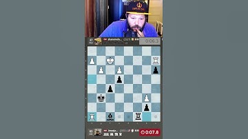 Bullet Blunder Endgame ⚔️⏳ #bulletchess #chessmaster