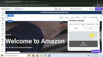 How to Add Header Image on Hostinger