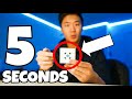 How to solve a rubiks cube in 5 seconds easy