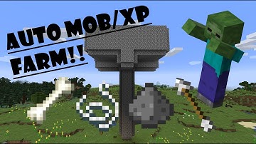 Minecraft: EASY MOB XP FARM TUTORIAL! 1.17 (Without Mob Spawner)