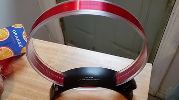 My first hour using the Tecsun AN-200 mediumwave loop antenna