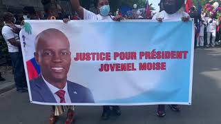 Manifestation à Paris : Les Haïtiens réclament justice pour Jovenel Moïse