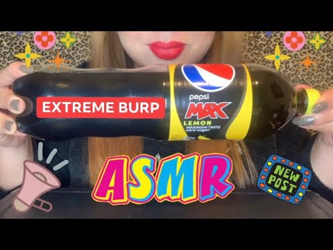 Burping Lemon Extreme Burping Pepsi Max Lemon ASMR - YouTube