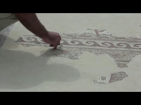 Une rare mosaïque