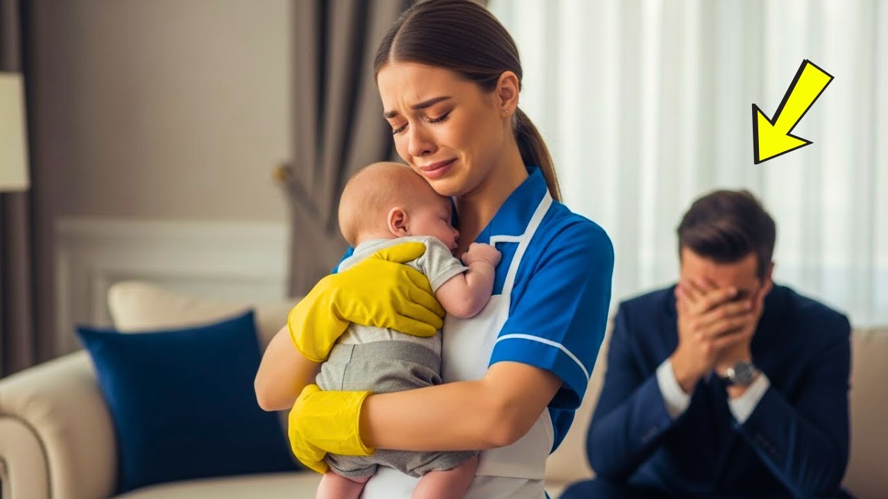 El heredero no tenía fuerzas - La limpiadora notó el motivo y rompió en llanto