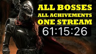 The End of My Elden Ring All Bosses All Achivements Marathon Stream