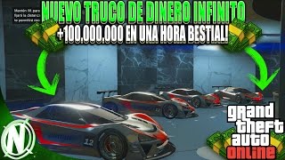 NUEVO TRUCO DE DINERO INFINITO DUPLICAR AUTOS SUPER FACIL! | GTA 5 100.000.000 EN UNA HORA BESTIAL!!