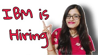 Get placed at IBM
