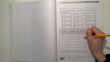 Eureka Math Grade 1 Module 1 Lesson 24 Homework | #mathwithaubrey #answers