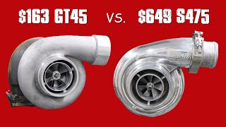 CHEAP LS TURBO TESTEBAY GT45 vs SUMMIT S475