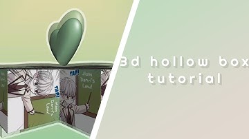 3d hollow box tutorial | alight motion