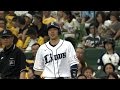 【プロ野球パ】福留の強肩炸裂、炭谷が危うくライトゴロ  2015/05/30 L-T