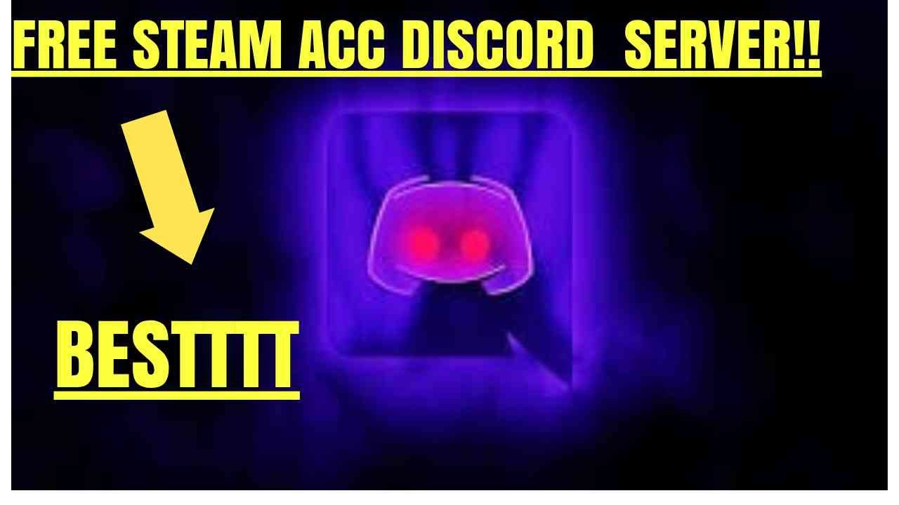 FREE STEAM ACCOUNT DISCORD SERVER LINK RENEWD :D GO CHECK NOW !!!!!!!!!!!!!!!!!!!!!!!!!!